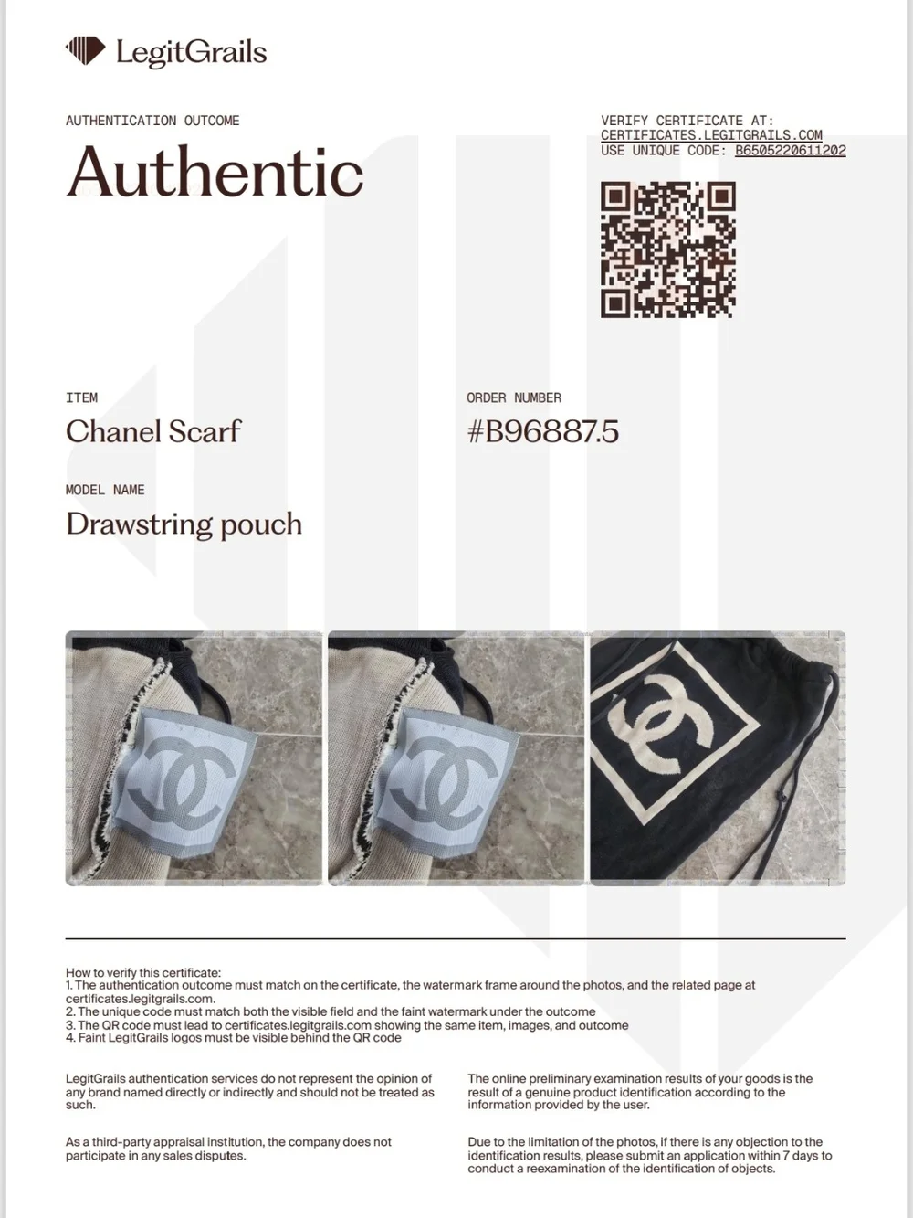 CHANEL Knit Logo CC Backpack